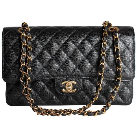 chanel 2.55 caviar medium flap bag